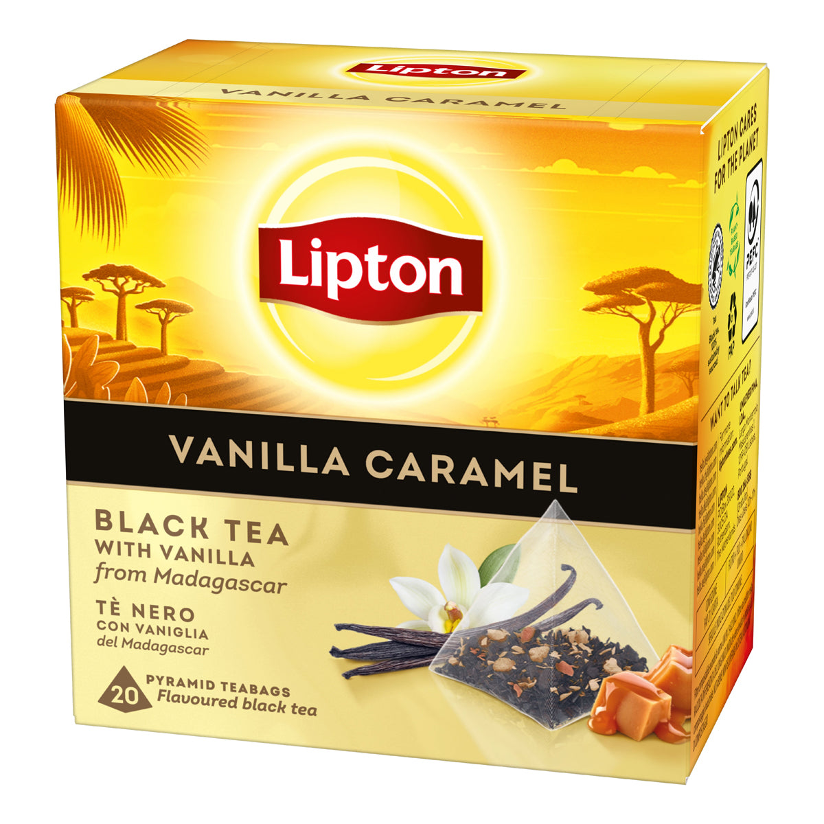 Lipton Βανίλια Καραμέλα 20 φακελάκια