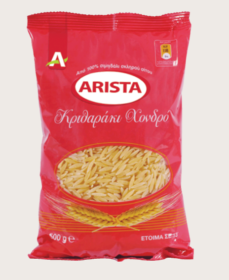 Αρίστα Κριθαράκι Χονδρό 500Γρ