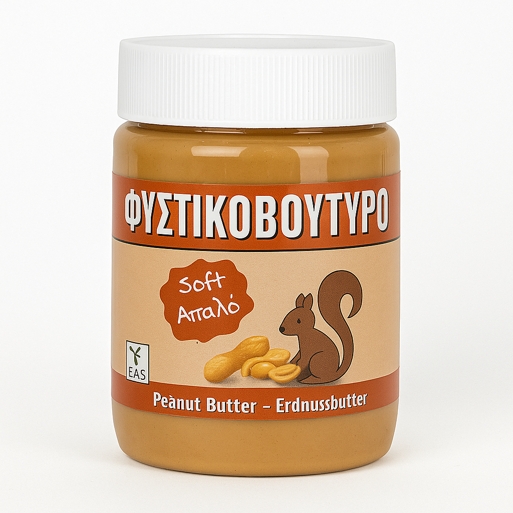 Μαλακό φυστικοβούτυρο 350γρ.