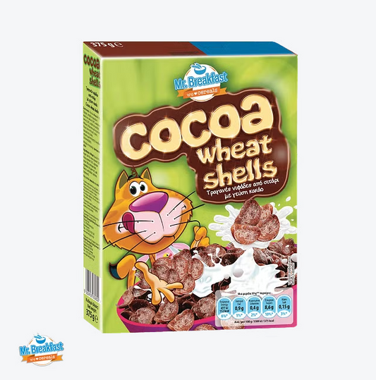 Mr. Breakfast Cocoa Shells 375G