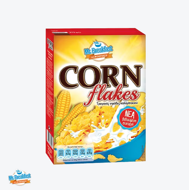 Mr. Breakfast Corn Flakes 375G