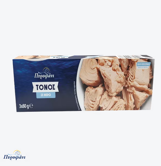 Πυροφανι Tuna with water 3x80g