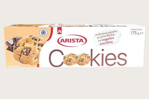 Μπισκότα Arista Βανίλια 175γρ