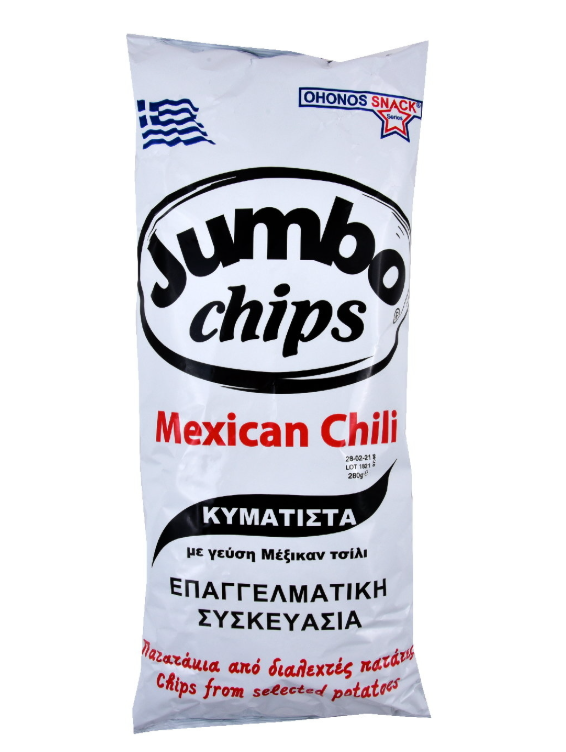 Jumbo Chips Mexican Chili 280G