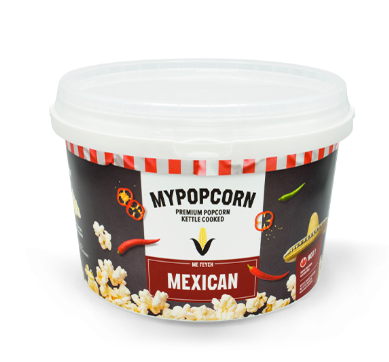 Mypopcorn Μεξικάνικο 185γρ.