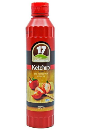 17 Delicatessen ketchup 540GR
