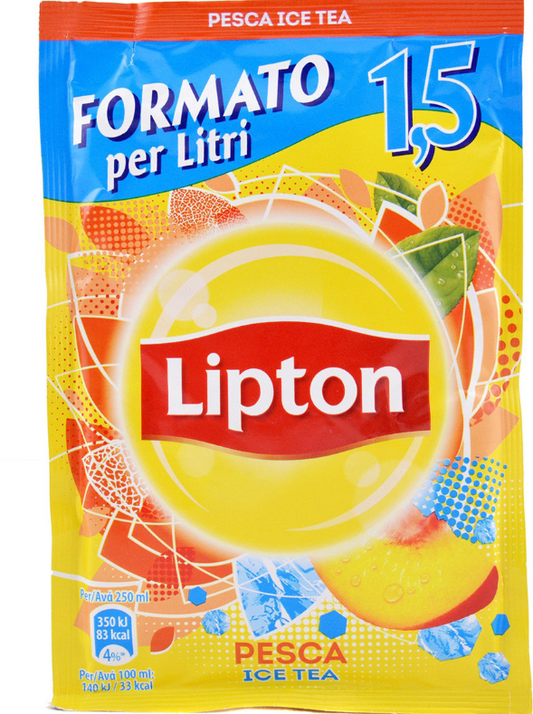 Lipton Ice Tea Powder Non Carbonated Peach 125gr
