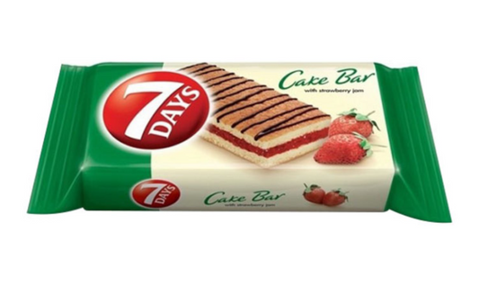 7DAYS Cake Bar Strawberry