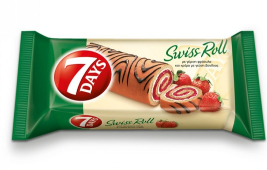 7DAYS Swiss Roll Strawberry 200G
