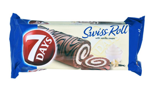 7DAYS Swiss Roll Vanilla 200G